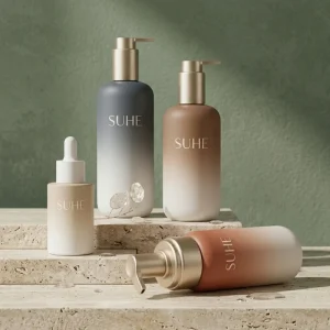 Custom Cosmetic Plastic Body Butter Cream Jar Shampoo Conditioner Lotion Spray Pump Bottle Sets