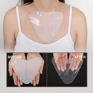 Custom Crystal Collagen Absorbable Chest Mask Hydrogel Mask Anti Wrinkle Chest Mask