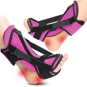 Custom Elastic Plantar Fasciitis Night Foot Splint Drop Orthotic Brace Protective Night Splint