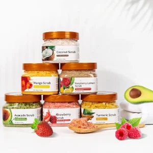 Custom Face & Body Cream Sugar Shea Exfoliating & Nourishing 100% Pure Nature Private Label OEM