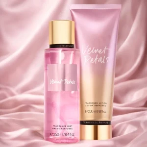 Custom Floral Body Mist and Moisturizing Lotion Gift Set for Women Plastic Spray Bottle Fragrance Body Care Set