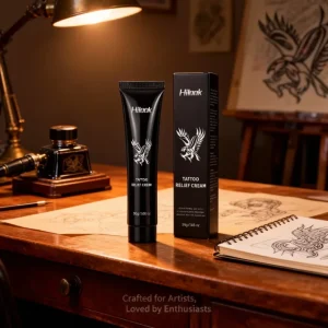 Custom Formula Soothing Herbal Extracts Long Lasting Natural Balm Tattoo Relief Cream for Tattoo Aftercare