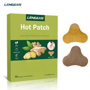Custom Ginger Patch for Daily Wellness and Muscle Tension Relief