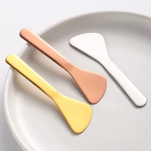 Custom Gua Sha Massage Tool 304 Stainless Steel Eye Cream Spoon Multifunctional Facial Mask Scoop Beauty Tool Spatula