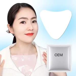Custom Logo Bio Collagen Breast Sheet Mask Private Label Anti Wrinkle Chest Pad Lifting Moisturizing Firming Effects