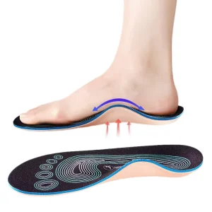 Custom Logo Cork Shoe Insoles Custom Orthopedic Inserts Foot Inserts for High Arches Arch Support Orthotic Insoles
