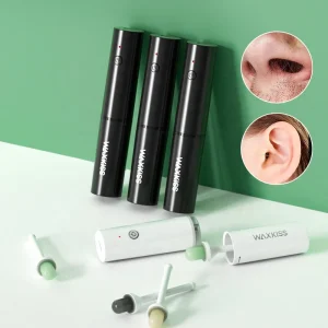 Custom Logo Design 17Pcs Professional Hair Removal Wax Heater Kit Nose Ear Waxing Cleaner Kit