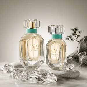 Custom Logo Empty Glass Perfume Bottle 30ml 50ml Luxury Cosmetic Packaging Glass Bottle with Box OEM Supplier