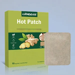 Custom Logo Ginger Patch Providing Deep Penetrating Heat for Body Relief