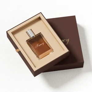 Custom Logo Gold Foil 30ml Bottle Perfume Gift Paper Box Essential Oil and Perfume Packaging Box for Small Business