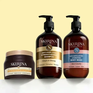 Custom Logo Hair and Body Wash Set for Women and Men Scented Skin Lightening Luxurious Shower Gel Kit Private Label