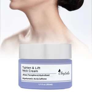 Custom Logo Natural Organic Anti Wrinkle Anti Aging Whitening Moisturizing Neck Cream Tighten Lift Neck Firming Cream