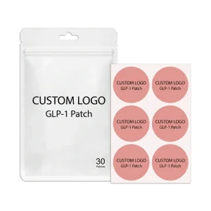 Custom Logo Plant Based Natural GLP 1 Support Patch Wellness Topical for Health Care Daily