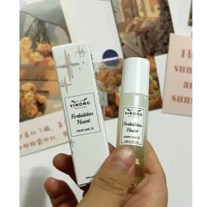 Custom Logo Roll-On Perfume Oil for Women Long-Lasting Pheromone Infused Essential Oil