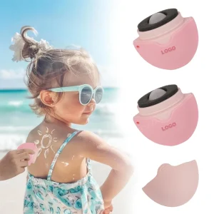 Custom Logo Travel Skincare Tool Suncream Appplier Stick Refillable Lotion Spreader OEM Beauty Tool Sunscreen Applicator