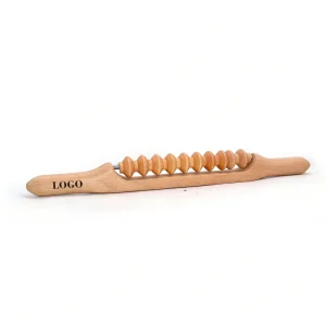 Custom Logo Wooden Massage Roller Anti Cellulite Body Massager Shaping and Fascia Tool Orthotic Product for Body Therapy