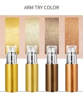 Custom Organic Dry Paraben Tanning Oil with Herbal and Vitamin C Ingredients Private Label Shimmering Dry Shimmering Glow