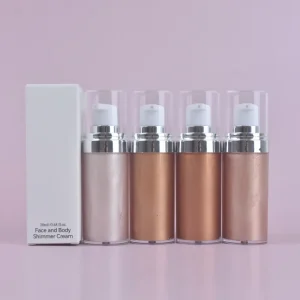 Custom Organic Vegan Oil Moisturizing Body and Face Highlighter Serum