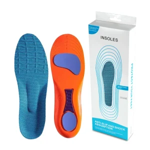 Custom Orthotic Arch Supports Rubber Gel Sports Comfort Pro Diabetic Orthopedic Shoe Insoles for Women Men