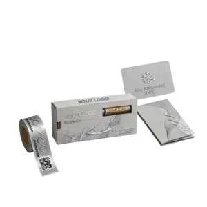 Custom Packaging Set Magnetic Gift Box Hologram Sticker Label and Instruction Manual Leaflet Kit for Peptide Vial Pen