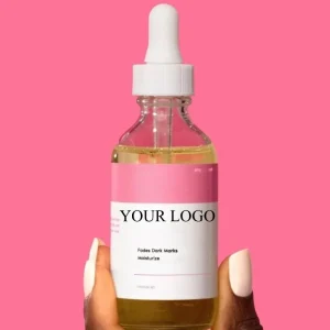 Custom Private Label Body Shimmer Oil for Skin Glow and Hydration
