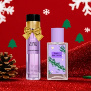 Custom Private Label Body Spray Long lasting Fragrance Body Mists Body Deodorant Christmas Gift OEM ODM