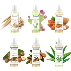 Custom Private Label Bulk Carrier Oils Organic Pure Avocado Almond Jojoba Coconut Oil for Face Skin Hair