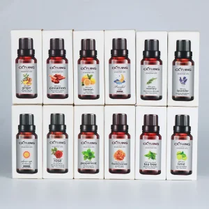 Custom Private Label OEM Natural Essential Oil Pure 100% Organic Rose Rosemary Sandalwood Aromatherapy Essential Oils