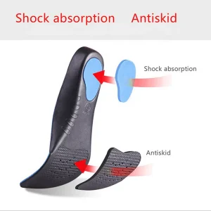 Custom Removable Foot Correction Flat Feet Arch Support Orthotic Shoe Insoles Orthopedic for Bowlegs