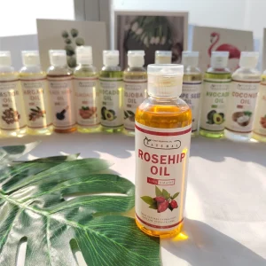 Custom Rosehip Grapeseed Almond Avocado Black Seed Jojoba Argan Castor Coconut Carrier Oil Body Massage Oil