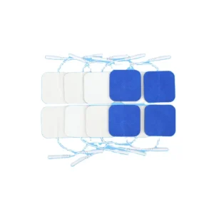 Custom Self adhering Ten Unit TENS Pad Body Pain Relief Nerve Muscle Stimulator Ecg Electrode Adhesive Replacement Ten Patches