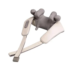 Custom Shoulder Neck Heat Therapy Massage Shawl Trapezius Cervical Treatment Device Home Use Kneading Clamp Neck Massager