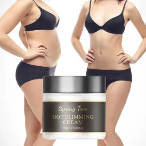 Custom Stomach Fat Burn Weight Loss Hot Cream Waist Breast Cellulite Private Label Body Massage Slimming Jojoba Seed Oil