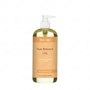 Custom Your logo Post depilatory Non greasy Cleansing Oil Wax Residue Remover Oil Post Wax Treatment Fast Dissolving