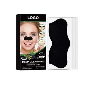 Custom logo Body Patches Deep Cleansing Nasal Blackhead and Pimples Tightening and Refining Pores Peel-off Nasal Mask