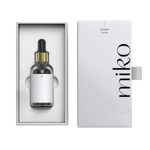 Custom logo Prinnted Perfume Essential Oil Box High-end Paper Gift Packaging Box