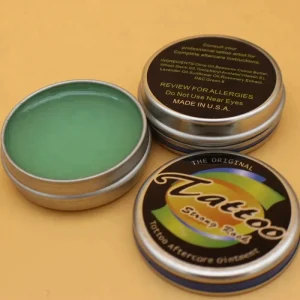 Custom logo Tattoo Aftercare Gentle 15g Iron Packing Vitamin A+D Skin Care Healing Recovery Cream for Tattoo Supplies