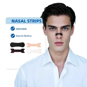 Customised Logo Adult Snoring Solution Instant Relief From Nasal Congestion Free Breathing Nasal Strips