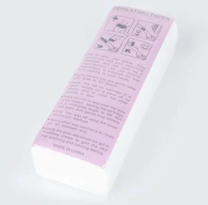 Customizable Non Woven Depilatory Wax Strips for Hair Removal