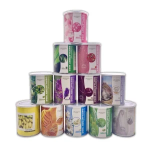 Customize Depilatory Wax 800g Hair Removal Soft Can for Full Body Leg Brazilian Hair Removal