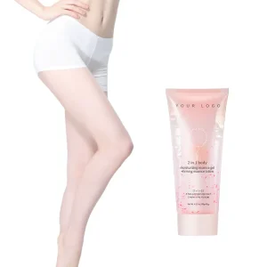 Customize Logo Twin Tubes Double Texture Hand and Body Lotion Body Lotion Without Perfume Clear and Even Tone Body Lotion