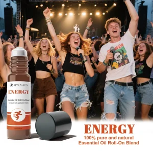 Customize Private Label Essential Oils Blend Energy Aromatherapy Roll-On 10ml From Essential Oil