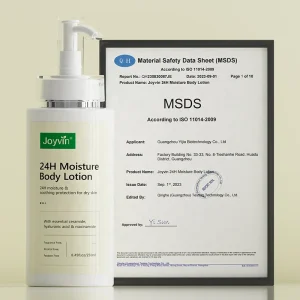 Customized Available Moisturizing Body Lotion Non Greasy Fragrance Free With Shea Butter and Niacinamide for Adults