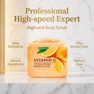 Customized Body Scrubs Vitamin C Coffee Turmeric Kojic Acid Bath Salt Exfoliating Bikini Body Scrub Facial Body Scrub