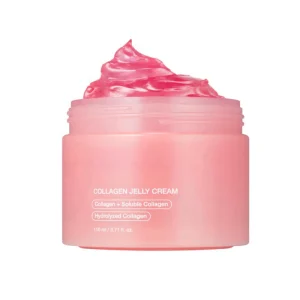 Customized Collagen Jelly Cream Niacinamide Strengthens Skin Barrier Moisturizes Body Featuring Rice Shea Butter