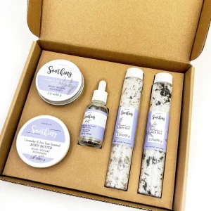 Customized Logo Spa Nourishing Skincare Body Scrub Body Butter & Bath Salt Set Natural Bath Gift Set