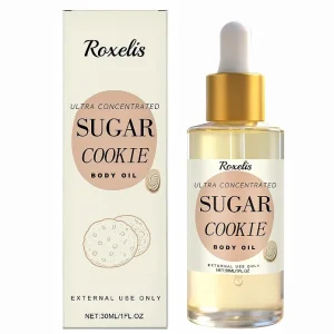 Customized Moisturizing Smooth Nourishing Skin Daily Massage Comfortable Lightly Sweet Cookies Fragrance Lightweight Body Oil
