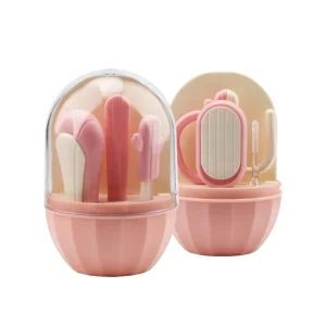 Customized Nail Grooming Tool Baby Nail Clipper Manicure Set 4 Pcs Baby Nail Care Set for New Born Infant Toddler Kids