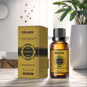 Customized Natural Ginger Essential Oil Massage Oil for Women Slimming and Fat Burning Private Label