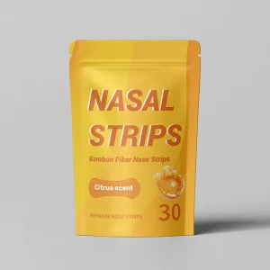 Customized Packaging Strong Adhesion Improve Nasal Congestion Care and Sleep Quality Nasal Strip